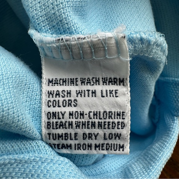 Polo Ralph Lauren Light Blue Pink Pony Short Sleeve Shirt - Picture 5 of 5